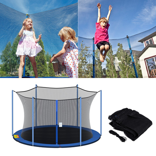 Trampoline safety net - trampoline,